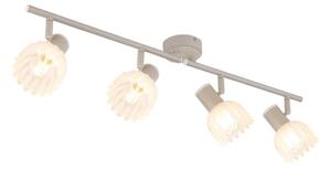 Globo 54317-4 - Faretto PLANTA 4xE14/40W/230V