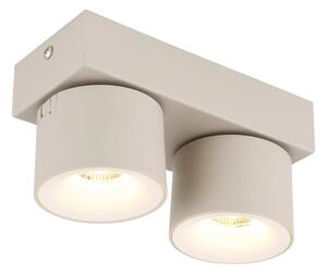 Globo 56961-2S - Faretto LED RAE 2xLED/6W/230V