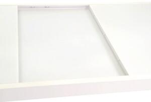 Tavolo alluminio boise bianco opaco allungabile cm160/220x90h67,5/75