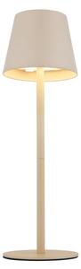 Globo 58488S - Lampada LED dimmerabile ricaricabile da esterno con controllo touch VANNIE 3W/5V IP54 1800 mAh