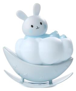 ONLI - LED Luce notturna ricaricabile per bambini NUVOLINA LED/2,5W/5V coniglietto/blu