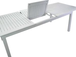 Tavolo alluminio Monterey allungabile bianco cm150/210x89h75