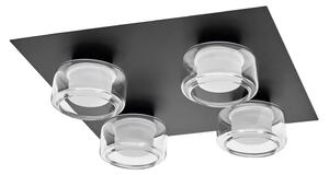 Osram -LED Plafoniera da bagno ORBIS FLAME 4xLED/5,5W/230V IP44 nera
