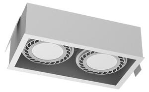 Brosline 3275 - Faretto da incasso CAGE 2xGU10/18W/230V bianco