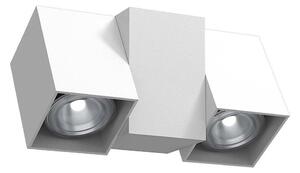 Brosline 2295 - Faretto da parete CUBE 2xGU10/10W/230V bianco