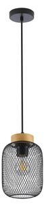 Brilagi - Lampadario a sospensione BASKLITE 1xE27/15W/230V legno/nero