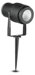 Lampada da esterno LED LED/12W/230V 3000K nero IP65