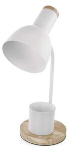 Lampada da tavolo POPPY 1xE27/25W/230V bianca