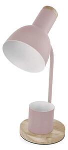 Lampada da tavolo POPPY 1xE27/25W/230V rosa