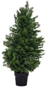 Albero bisalta verde cm ø35h60 pvc con 99 rami