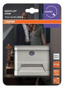 Osram - Lampada per scale a LED con sensore NIGHTLUX LED/0,25W/3xAAA IP54