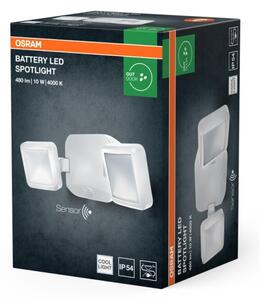 Osram - Faretto LED da parete per esterni con sensore BATTERY 2xLED/5W/4xD IP54