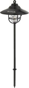 Lindby Luce da esterno a LED Ketil, nera, picchetto a terra, batteria