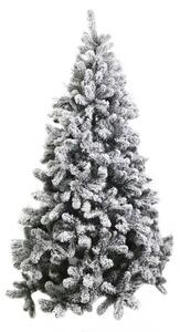 Albero Burnaby innevato 1124 rami verdecm ø142h240