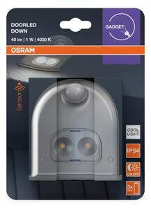 Osram - Applique esterna a LED con sensore DOORLED LED/0,5W/3xAA IP54