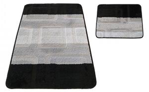Set di tappetini da bagno senza ritaglio 50 cm x 80 cm + 40 cm x 50 cm