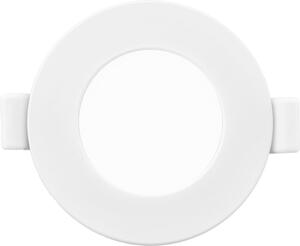 Pannello LED 3w Mini Slim da incasso, lampada da incasso, plafoniera, lampada da soffitto, rotonda, Ø 85 mm, bianco freddo