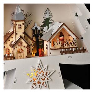 Solight 1V283 - Decorazione natalizia LED 13xLED/2xAA alberello in legno
