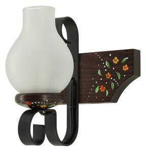 Brilagi - Applique da parete QUEEN 1xE14/40W/230V faggio/wengé