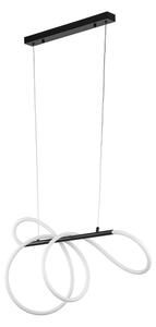 Lampadario LED a sospensione su cavo FLEXI LED/36W/230V 4000K nero