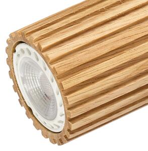Brilagi - Faretto MODERN WOOD 3xGU10/8W/230V legno/bianco