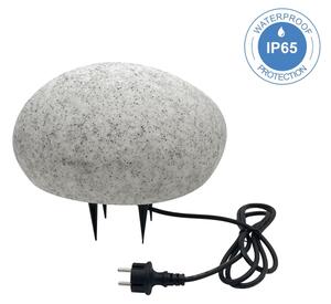 Lampada da esterno decorativa LUMISTONE 1xE27/15W/230V IP65 diam. 31,8 cm