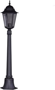 Lampada da giardino a colonna, lanterna dorata Kaja LOZANA K-6006A NERA