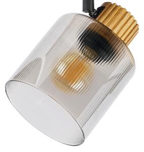 Brilagi - Faretto HYGGE 3xE14/15W/230V nero/fumé