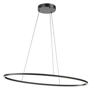 Redo 01-3339 - Lampadario dimmerabile a sospensione su cavo LEO LED/48W/230V nero
