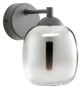 Redo 01-3483 - Lampada da parete LED KHADI LED/6W/230V CRI 90 nero/fumé