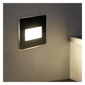 Segnapasso LED Nero 4W per Scatola 503 - Antiabbagliamento Colore Bianco Naturale 4.200K