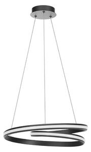 Redo 01-4362 - Lampadario a sospensione LED dimmerabile TORSION LED/40W/230V nero