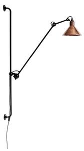 Applique da parete Lampe Gras, 214 Round, Nero, Soggiorno, Metallo, Design