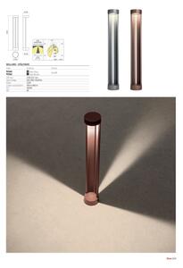Redo 90365 - Lampada LED da esterno ZEUS LED/11,5W/230V 3000K 75 cm IP54 antracite