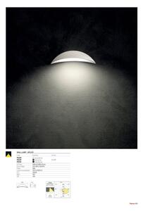 Redo 90235 - Applique da esterno PALMA LED/18W/230V IP54 antracite