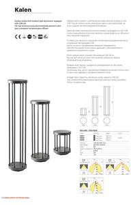 Redo 90577 - Lampada da esterno a LED KALEN LED/8W/230V 3000K 20 cm IP65 antracite