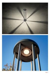 Redo 90577 - Lampada da esterno a LED KALEN LED/8W/230V 3000K 20 cm IP65 antracite