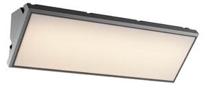 Redo 90678 - Applique da esterno LED MAKO, 65 W, 230 V, 3000 K, IP65, antracite