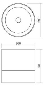 Redo 90628 - Faretto LED da esterno SHAFT LED/13W/230V IP65 marrone