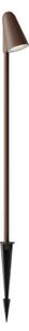 Redo 90706 - Lampada da esterno LED NIVALIS LED/6,8W/230V 3000K 82 cm IP65 marrone