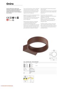 Redo 91066 - Lampada da esterno a LED ONIRO LED/15W/230V 49,5 cm CRI 90 IP65 antracite