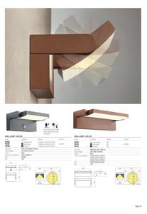 Redo 90715 - Applique da esterno a LED FLIP LED/40W/230V IP54 antracite