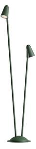 Redo 90713 - Lampada LED da esterno NIVALIS 2xLED/6,9W/230V 3000K 110 cm IP65 verde