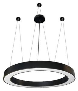 Lampadario LED a sospensione con filo LED/60W/230V 4000K diametro 120 cm nero