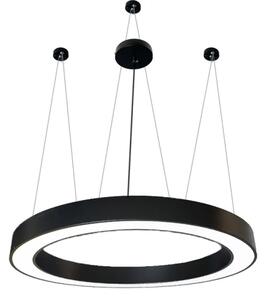 Lampadario LED a sospensione con filo LED/60W/230V 4000K diametro 120 cm nero