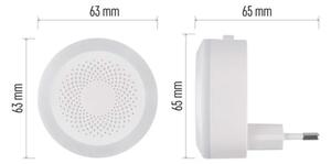 Lampada LED orientativa da spina LED/0,5W/230V