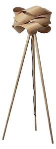 Lampada a piantana in legno 1xE27/60W/230V massello/impiallacciatura/frassino