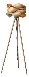 Lampada a piantana in legno 1xE27/60W/230V massello/impiallacciatura/frassino