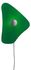 Foscarini Bit 4 applique con diffusore vetro verde