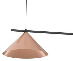 Lampada a sospensione su cavo CAPITAL 2xGX53/15W/230V oro rosa